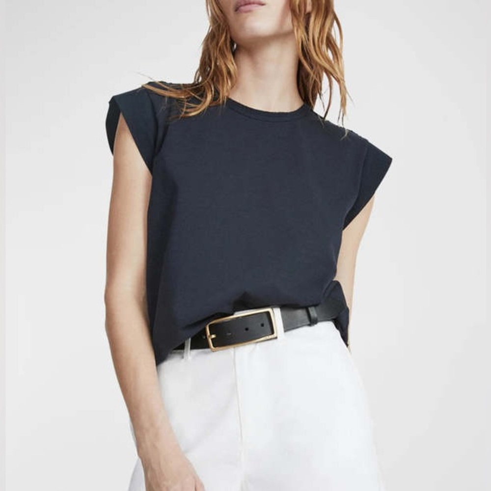 RAG & BONE Mix Media Muscle T-Shirt